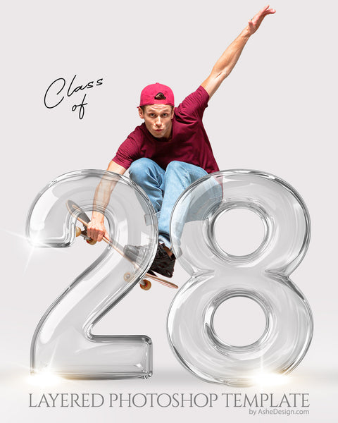 Digitally Mastered Photography Backdrops - Crystal Seniors