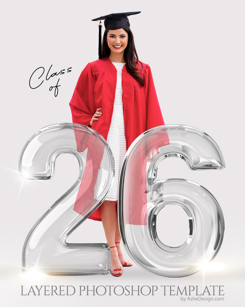 Digitally Mastered Photography Backdrops - Crystal Seniors