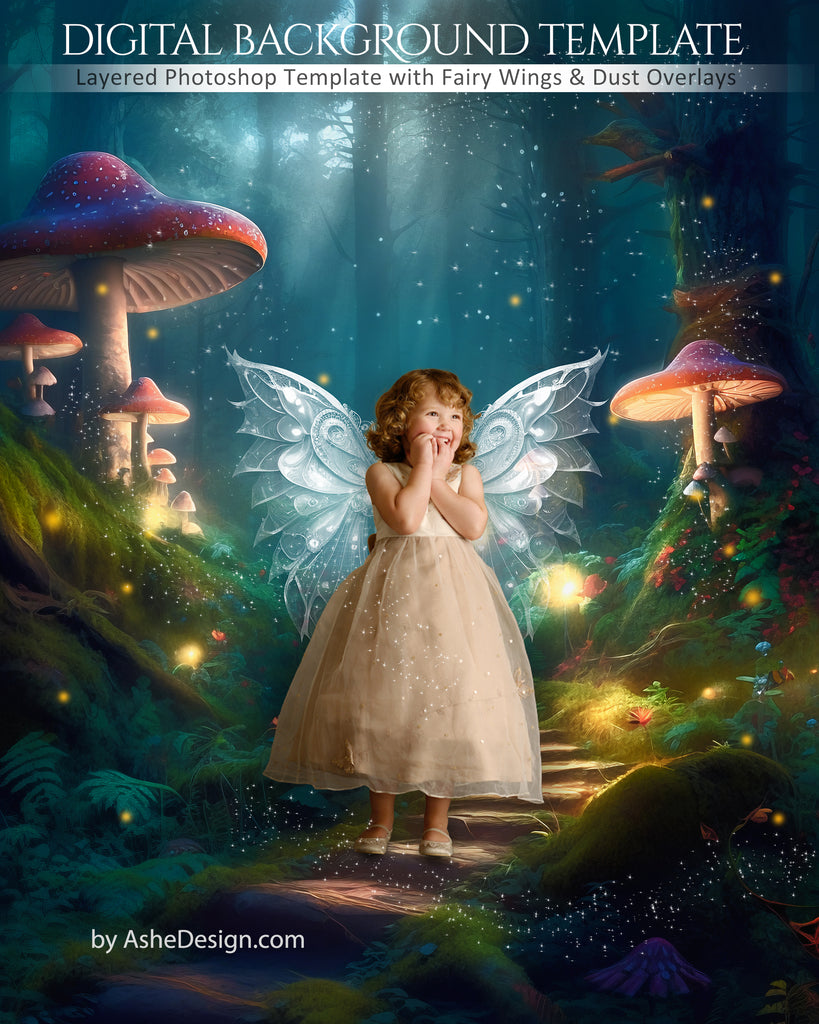 Photography backdrop, Digital overlays, Digital backgrounds, Photoshop overlays, photography overlays, Fantasy backdrops, Backdrop Overlays for photographers, Enchanted Forest, Enchanted Forest Backdrop, Enchanted Forest Overlays, Enchanted Forest Studio Backdrops
