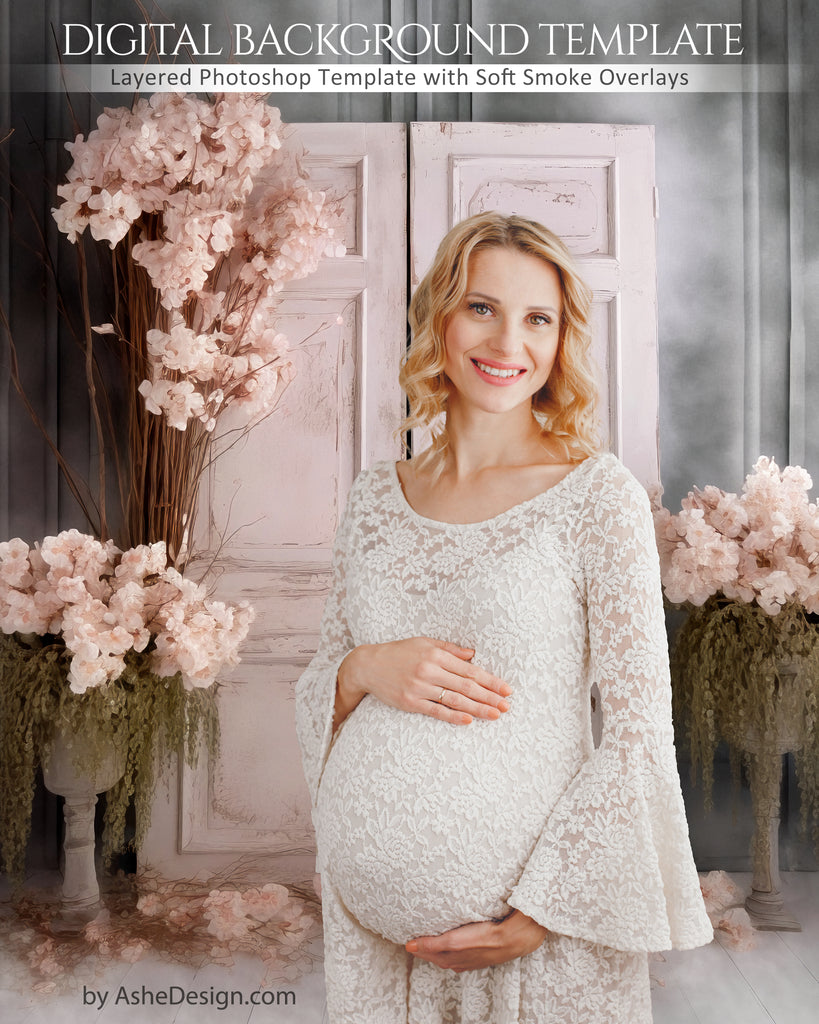 Photography backdrop, Digital overlays, Digital backgrounds, Photoshop overlays, photography overlays, Maternity backdrops, Backdrop Overlays for photographers, Rustic Floral Doors, Rustic Door Backdrop, Rustic Door Overlays, Rustic Door Studio Backdrops