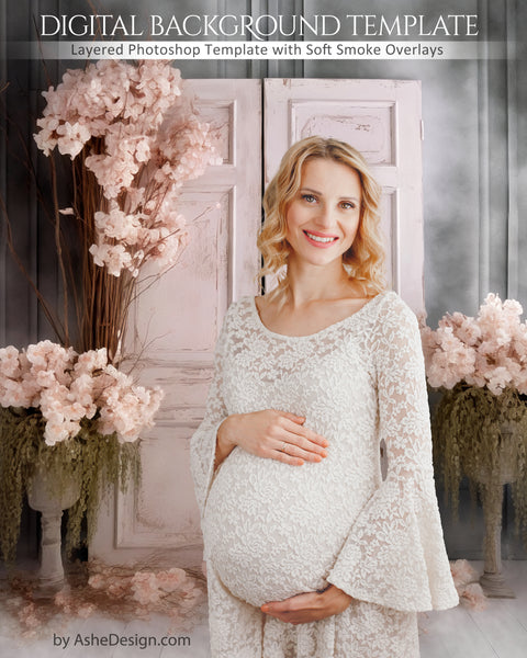 Photography backdrop, Digital overlays, Digital backgrounds, Photoshop overlays, photography overlays, Maternity backdrops, Backdrop Overlays for photographers, Rustic Floral Doors, Rustic Door Backdrop, Rustic Door Overlays, Rustic Door Studio Backdrops