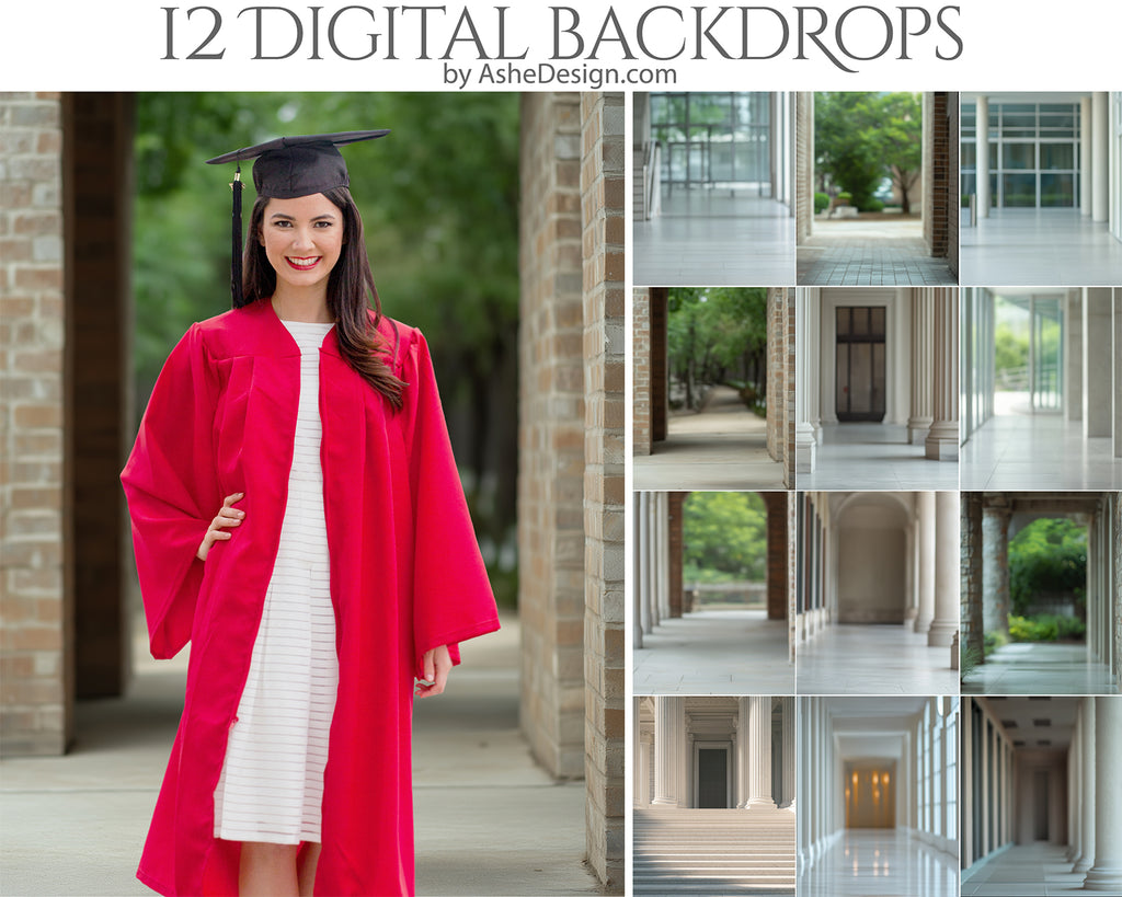 Digital Photography Backdrops - Architectural Glow