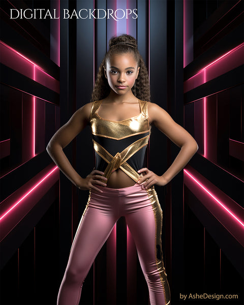 Digital Photography Backdrops - Extreme Light Streaks