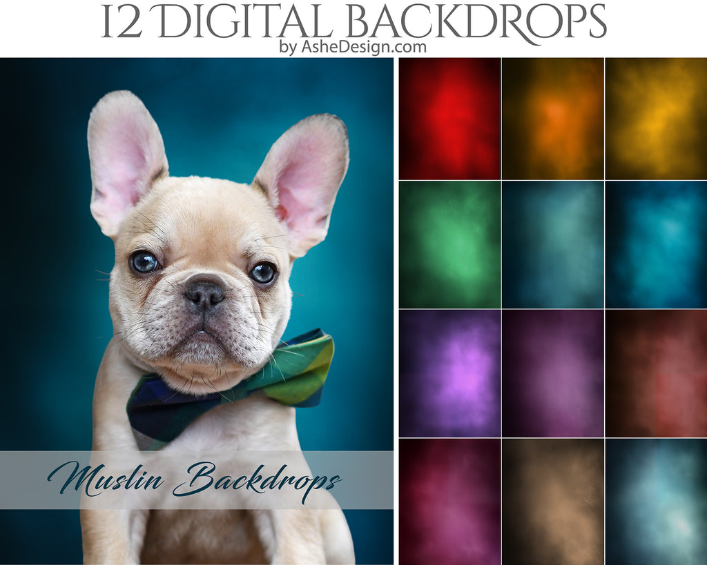 Digital Photography Backdrops - Muslin