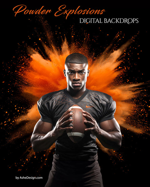 Digital Photography Backdrops - Powder Explosions