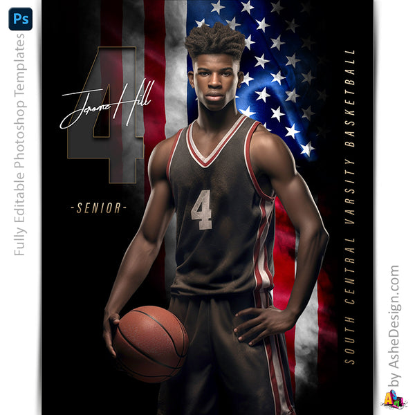 Sports Poster, Photoshop Template, Digital Background, Custom Banner, Senior Banner, photoshop sports, templates, sports templates, senior sports poster, photoshop services, custom poster, sports background, digital template