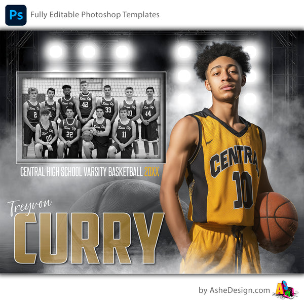 Sports Memory Mates - Side Lights Basketball