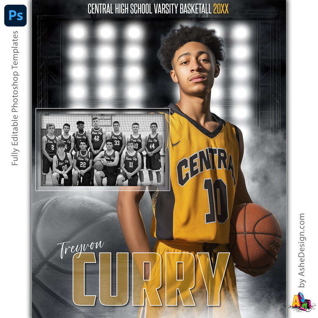 Sports Memory Mates - Side Lights Basketball