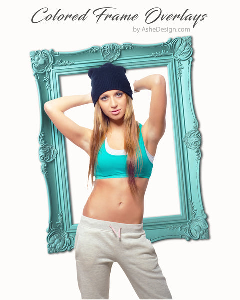 Designer Gems - Colored Frame Overlays