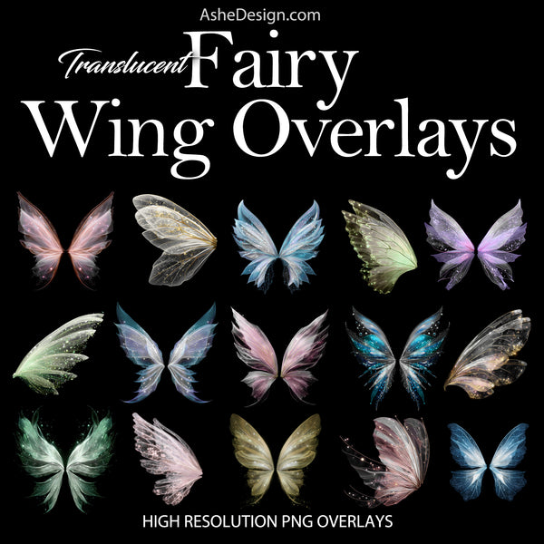 Designer Gems - Translucent Fairy Wings