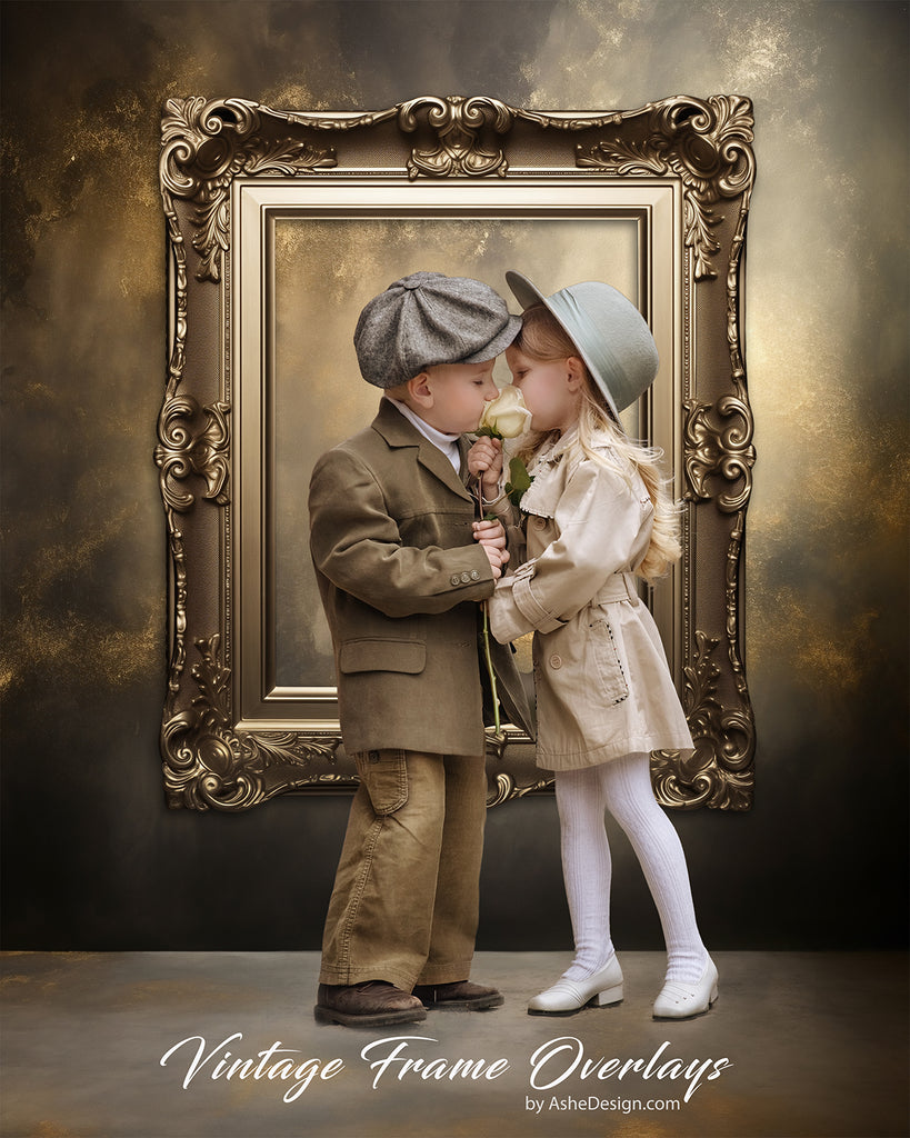 Designer Gems - Vintage Frame Overlays