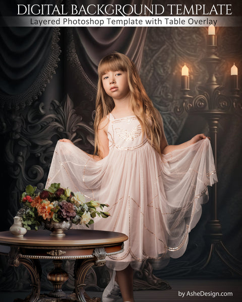 Digitally Mastered Photography Backdrops - Elegant Affair