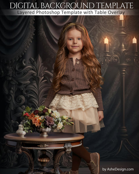 Digitally Mastered Photography Backdrops - Elegant Affair