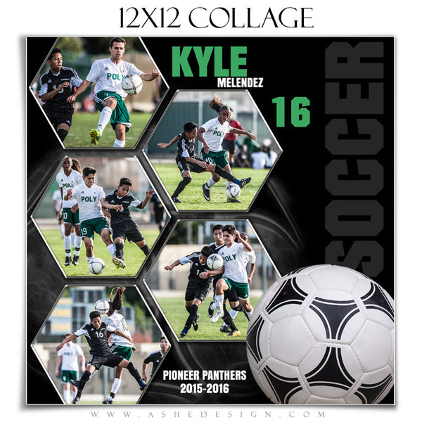 Sports Template Set 2 | Soccer 12x12
