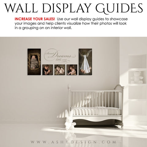 Photography Wall Display Guides | Simply White - Nursery1