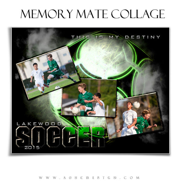 Sports Memory Mates | Up In Smoke-Soccer hz