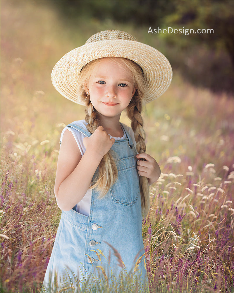 Digital Props 16x20 Backdrop Set - Wildflower