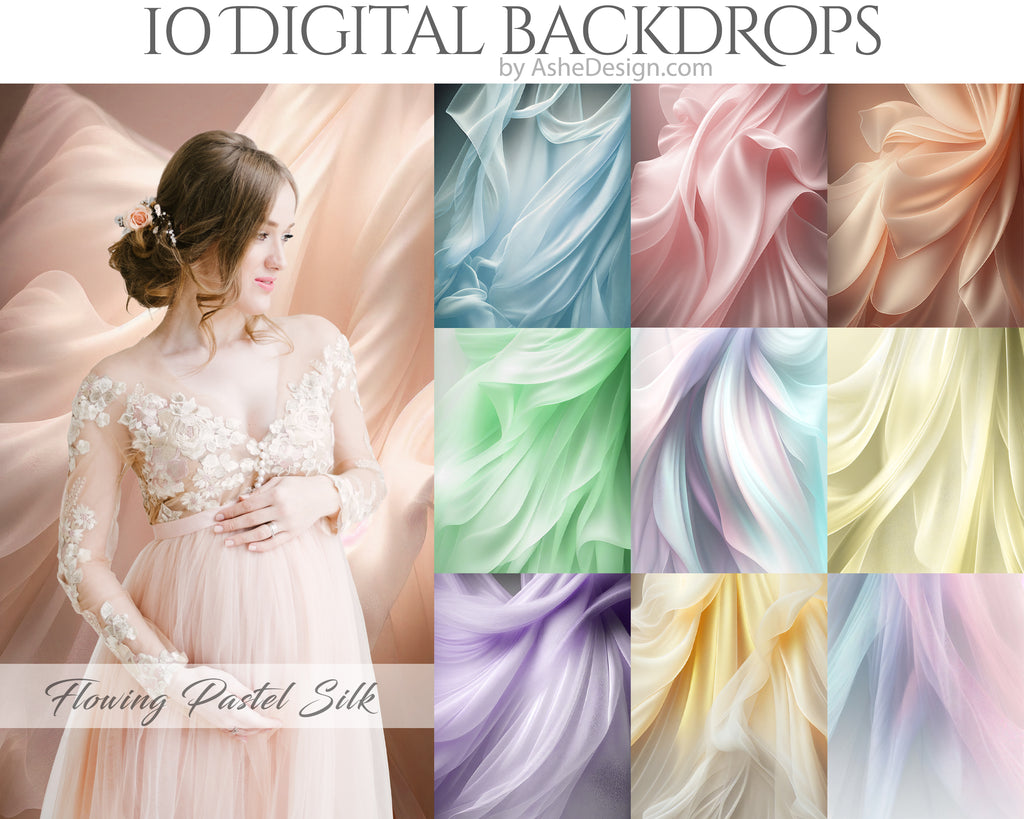 Photography backdrop, Digital overlays, Digital backgrounds, Photoshop overlays, photography overlays, Fine art backdrops, Silk backdrops, Maternity backdrops, Backdrop Overlays, Flowing silk, silk overlays, Texture overlays, for photographers, Studio backdrop overlays, Pastel