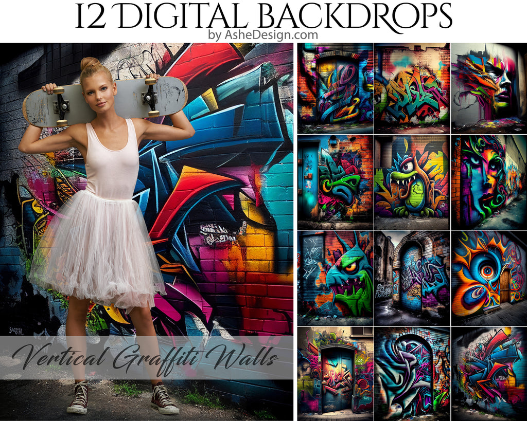 Photography backdrop, Digital overlays, Digital backgrounds, Photoshop overlays, photography overlays, Graffiti backdrops, Senior backdrops, Senior photography backdrops, Backdrop Overlays, Graffiti, graffiti overlays, Texture overlays, for photographers, Studio backdrop overlays