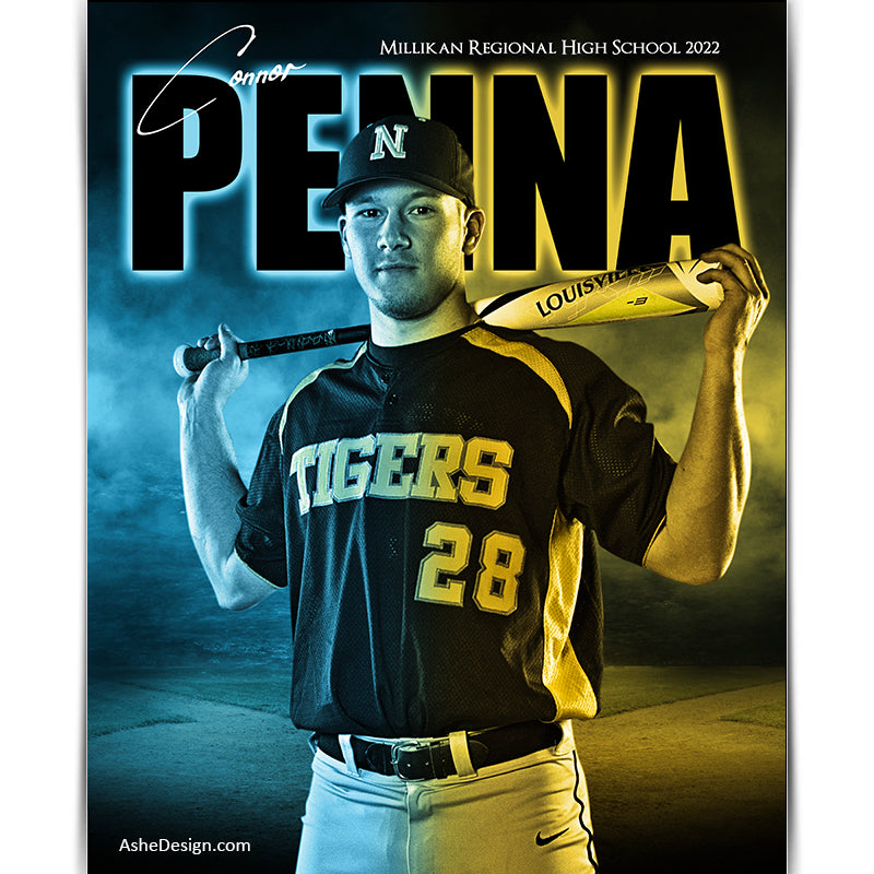 Baseball Poster, Photoshop Template, Baseball Banner, Digital Background, Senior Banner, Baseball Template, Sports Poster, Custom Banner, photoshop services, Baseball Backdrop, baseball mom, tball gift, tball poster