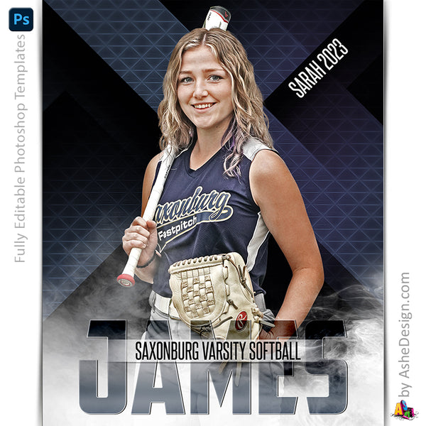 Sports Poster, Photoshop Template, Digital Background, Custom Banner, Senior Banner, photoshop sports, templates, sports templates, senior sports poster, photoshop services, custom poster, sports background, digital template