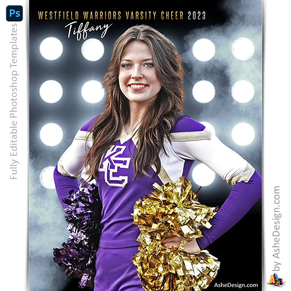 Sports Poster, Photoshop Template, Digital Background, Custom Banner, Senior Banner, photoshop sports, templates, sports templates, senior sports poster, photoshop services, custom poster, sports background, digital template