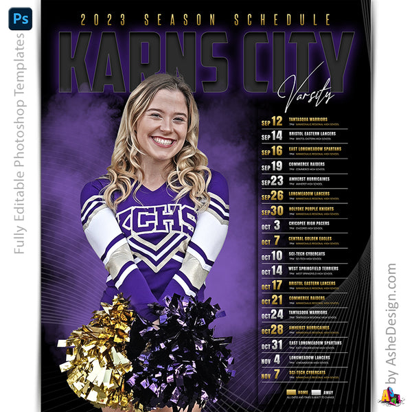 Sports Poster, Photoshop Template, Digital Background, Custom Banner, Senior Banner, photoshop sports, templates, sports templates, senior sports poster, photoshop services, custom poster, sports background, digital template