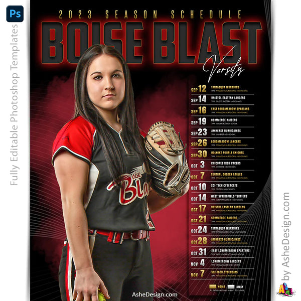 Sports Poster, Photoshop Template, Digital Background, Custom Banner, Senior Banner, photoshop sports, templates, sports templates, senior sports poster, photoshop services, custom poster, sports background, digital template