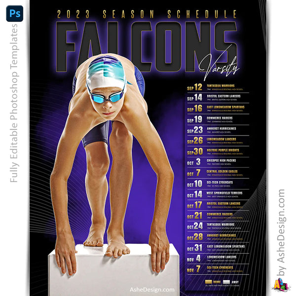 Sports Poster, Photoshop Template, Digital Background, Custom Banner, Senior Banner, photoshop sports, templates, sports templates, senior sports poster, photoshop services, custom poster, sports background, digital template