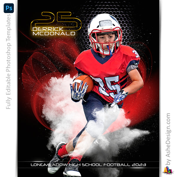 Sports Poster, Photoshop Template, Digital Background, Custom Banner, Senior Banner, photoshop sports, templates, sports templates, senior sports poster, photoshop services, custom poster, sports background, digital template