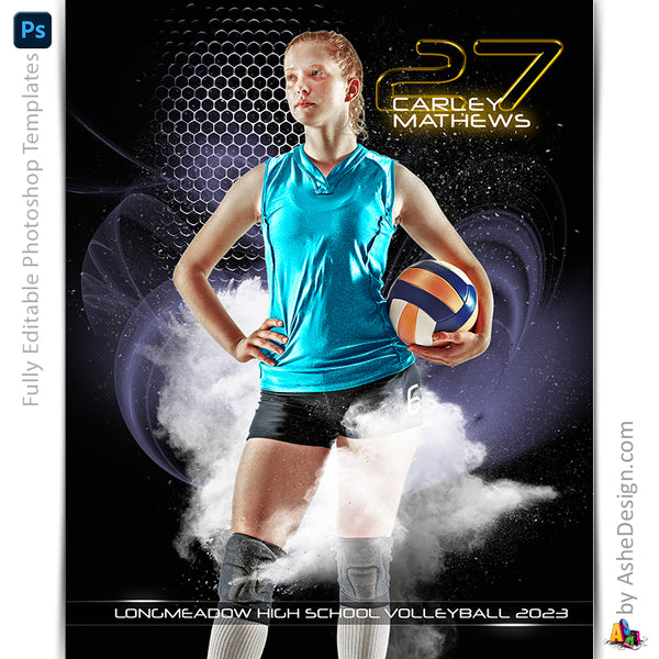 Sports Poster, Photoshop Template, Digital Background, Custom Banner, Senior Banner, photoshop sports, templates, sports templates, senior sports poster, photoshop services, custom poster, sports background, digital template