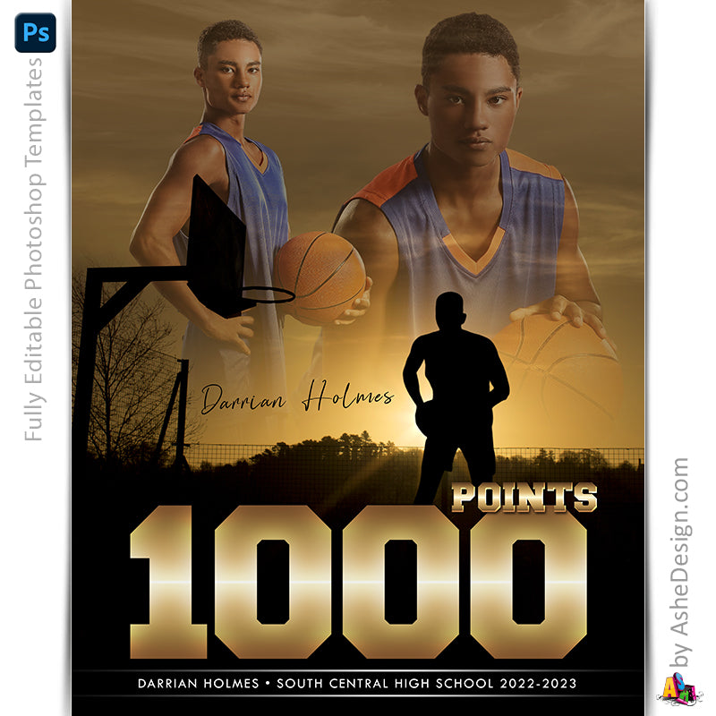Basketball, Photoshop Template, Digital Background, Basketball Template, basketball poster, senior banner, Sports Poster, Custom Banner, Basketball Backdrop, Basketball Banner, photoshop services, basketball mom