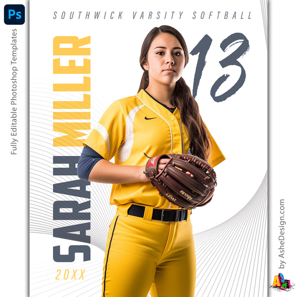 Sports Poster, Photoshop Template, Digital Background, Custom Banner, Senior Banner, photoshop sports, templates, sports templates, senior sports poster, photoshop services, custom poster, sports background, digital template