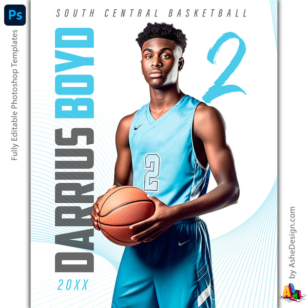 Sports Poster, Photoshop Template, Digital Background, Custom Banner, Senior Banner, photoshop sports, templates, sports templates, senior sports poster, photoshop services, custom poster, sports background, digital template