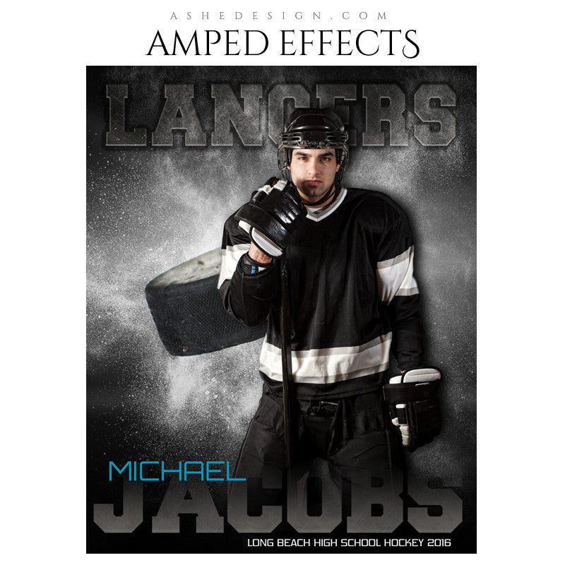 Hockey, Photoshop Template, Digital Background, Hockey Template, hockey poster, senior banner, Sports Poster, Custom Banner, Hockey Backdrop, Hockey Banner, photoshop services, hockey mom
