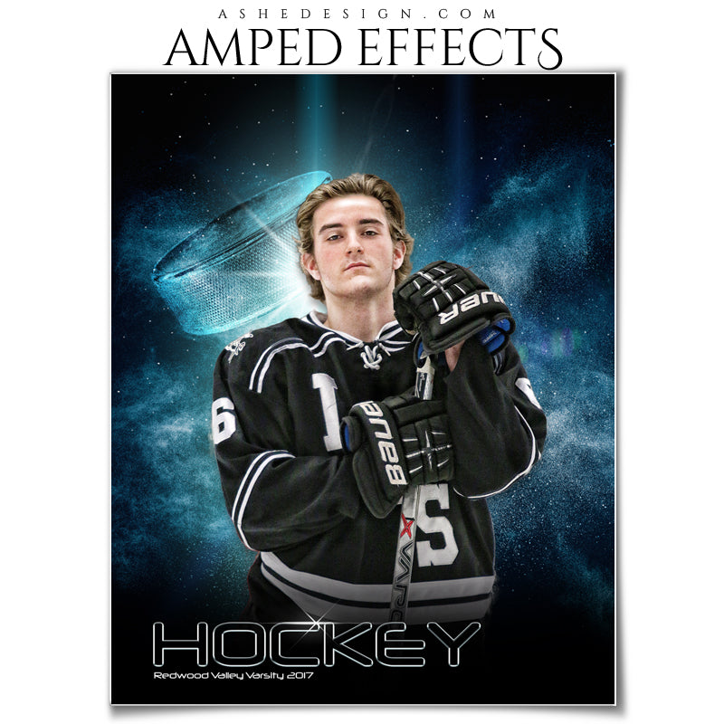 Hockey, Photoshop Template, Digital Background, Hockey Template, hockey poster, senior banner, Sports Poster, Custom Banner, Hockey Backdrop, Hockey Banner, photoshop services, hockey mom