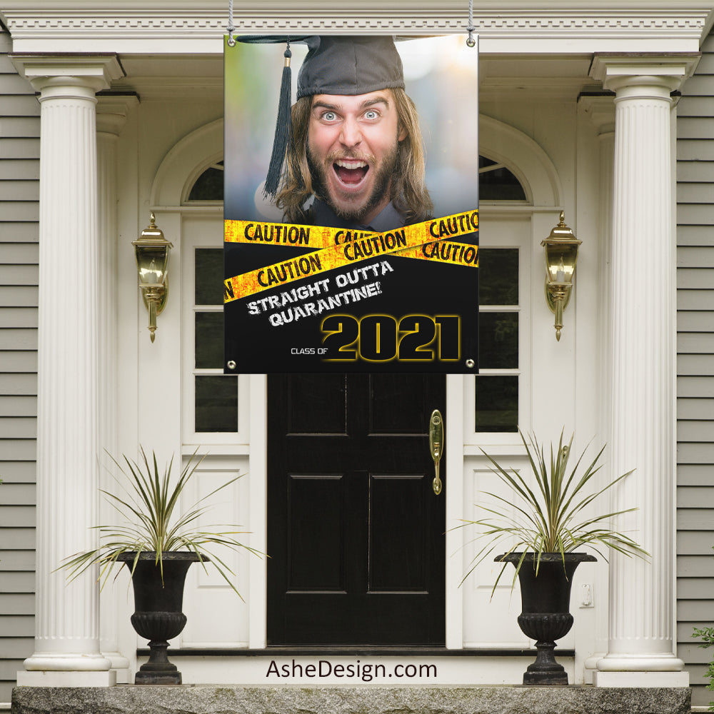 Graduation Photo Banner 3'x4' - Lockdown