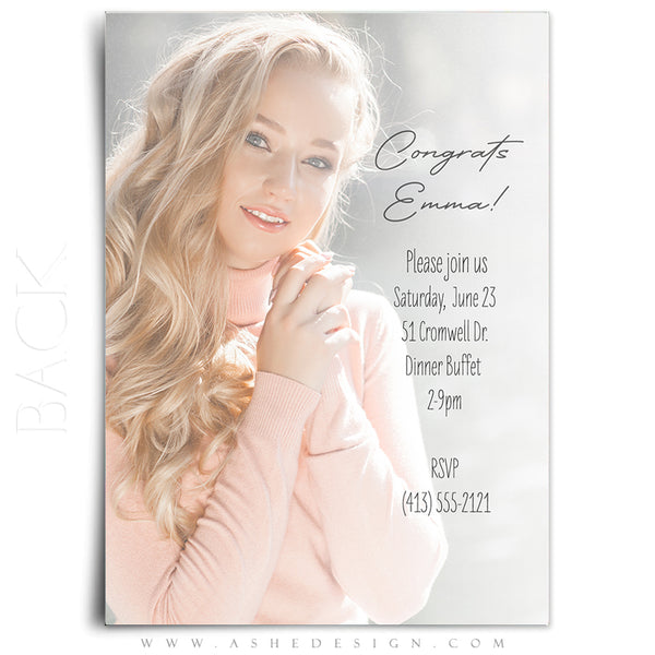 5x7 Flat Card Design - Highlight Reel