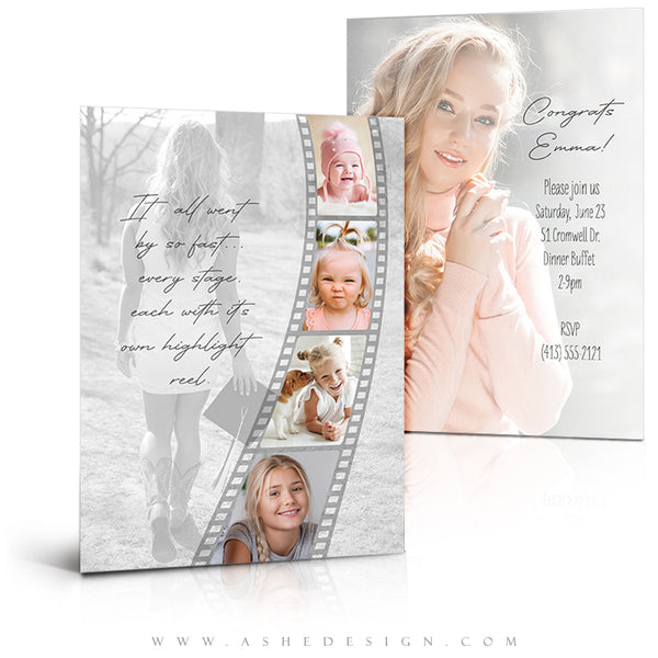 5x7 Flat Card Design - Highlight Reel