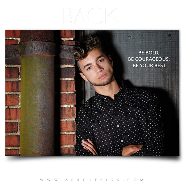 5x7 Flat Card Design - On Film