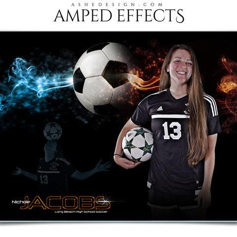 Ashe Design 16x20 Amped Effects - Deadlock Soccer