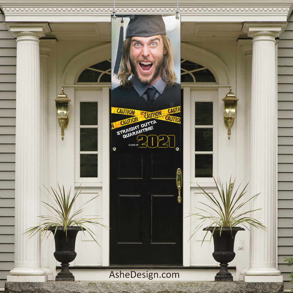 Graduation Photo Banner 2'x4' - Lockdown