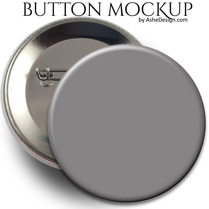 Ashe Design Sports Button Mockup