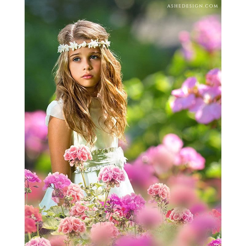 Digital Props 16x20 Backdrop Set - Pink Spring