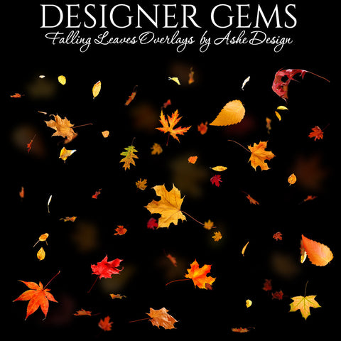 Designer Gems - Falling Leaves