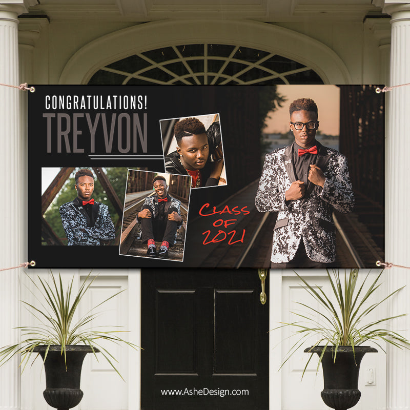 6x3 Graduation Banner - The Journey