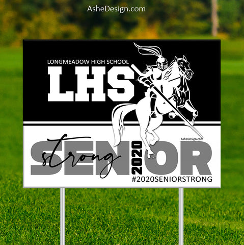 Lawn Sign 18x24 - 2020 Senior Strong Large Logo