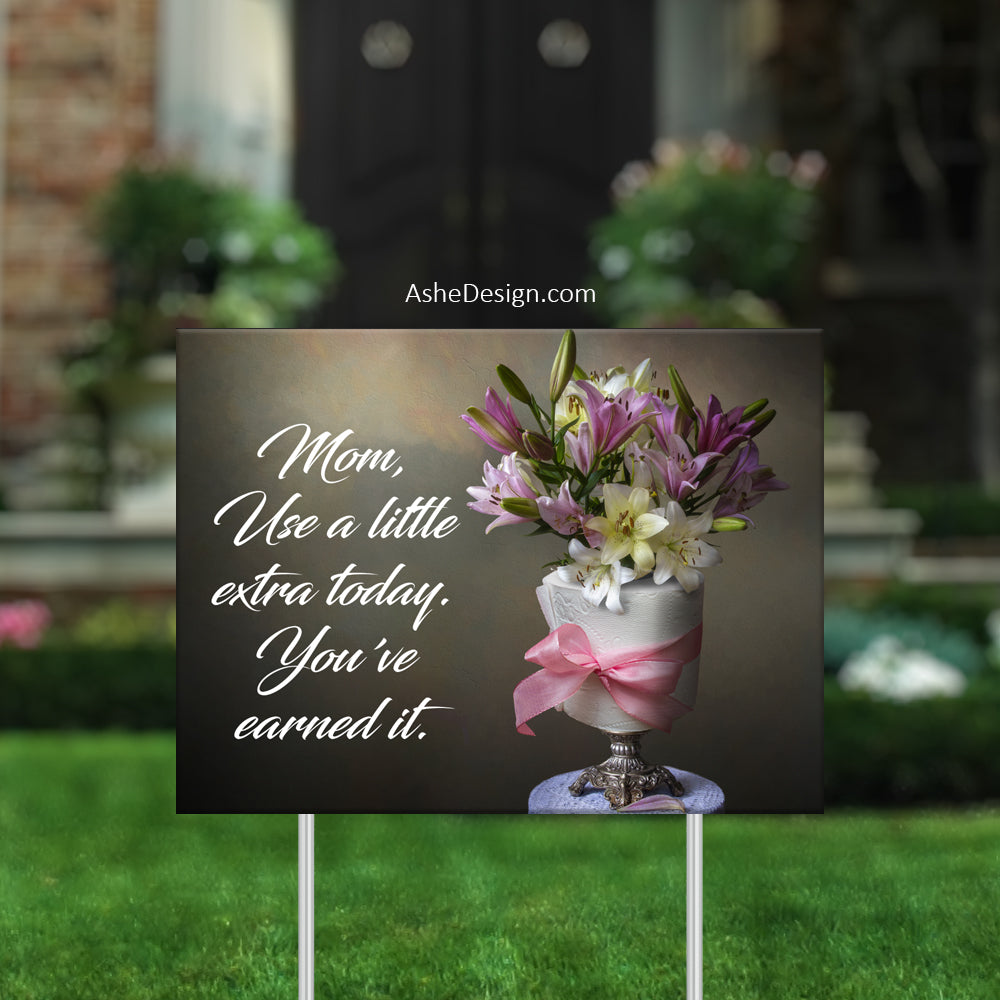 Lawn Sign 18x24 - Lawn Bouquets - Toilet Paper