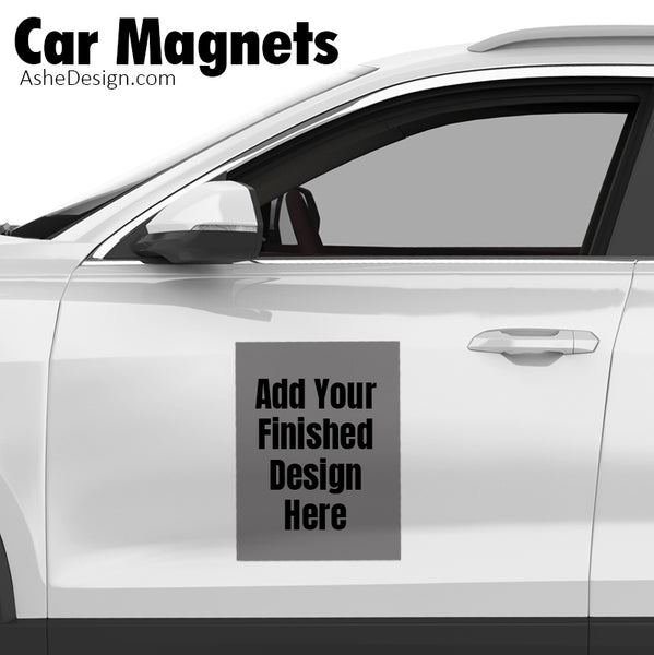 Mockup - Car Magnets