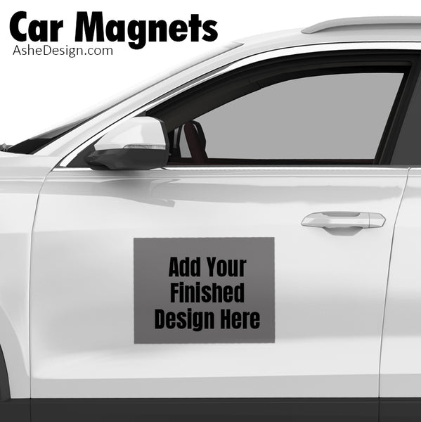 Mockup - Car Magnets
